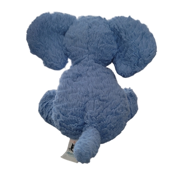 Jellycat London Fuddlewuddle blue soft plush elephant 8" stuffed animal - Picture 3 of 9